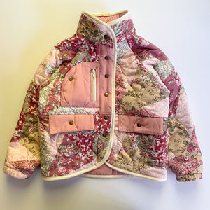 Pink Floral Mikal Coat