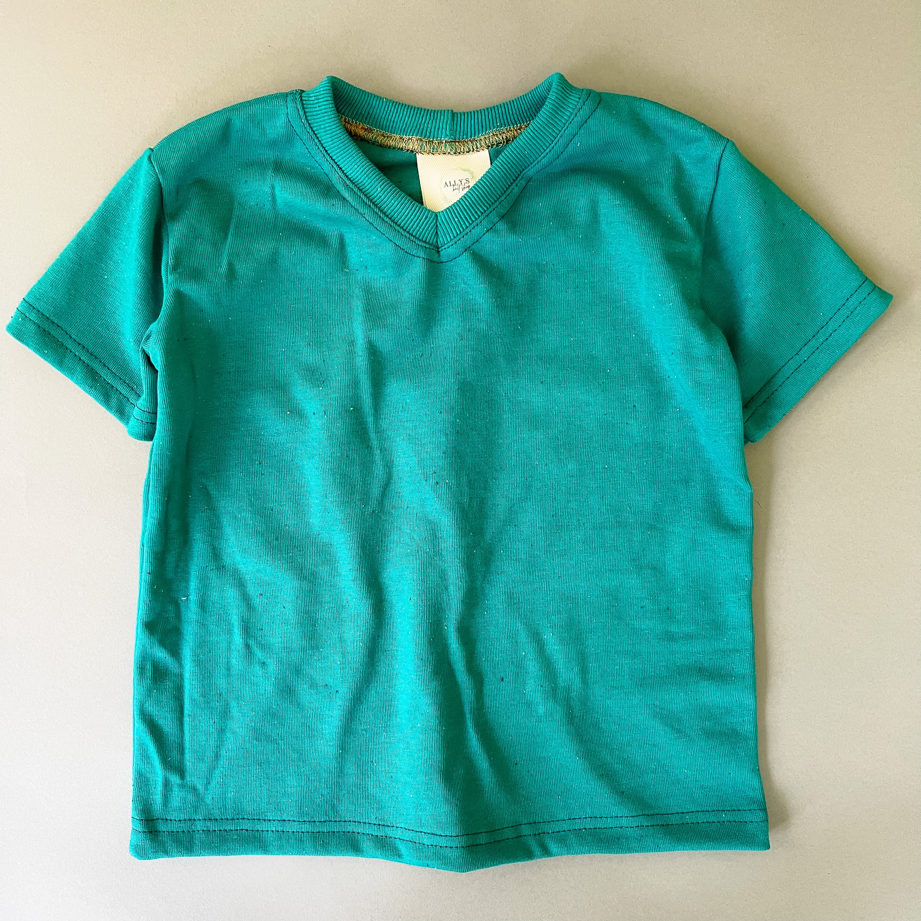 Jade Funfetti V-Neck Tee